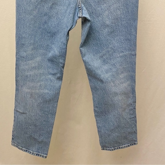 BDG 31 (US 12) Urban Outfitters High Rise Slim Straight Jeans Stretch Distressed - Picture 8 of 16